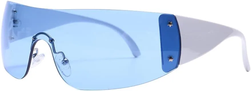 

Солнцезащитные очки в стиле панк 2027 года, цельные очки-маска, солнцезащитные очки с защитой от УФ-излучения UV400, дизайнерские очки для женщин MTZJH, 4b