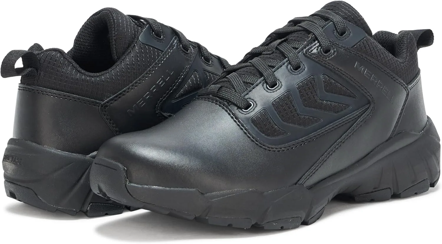 Мужские тактические кроссовки Merrell Fullbench Waterproof Low, черный — фото 2