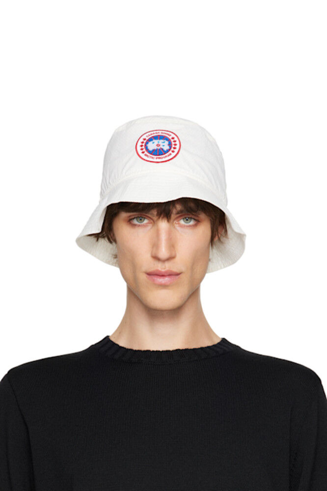 

Белая шляпа-ведро Haven Canada Goose