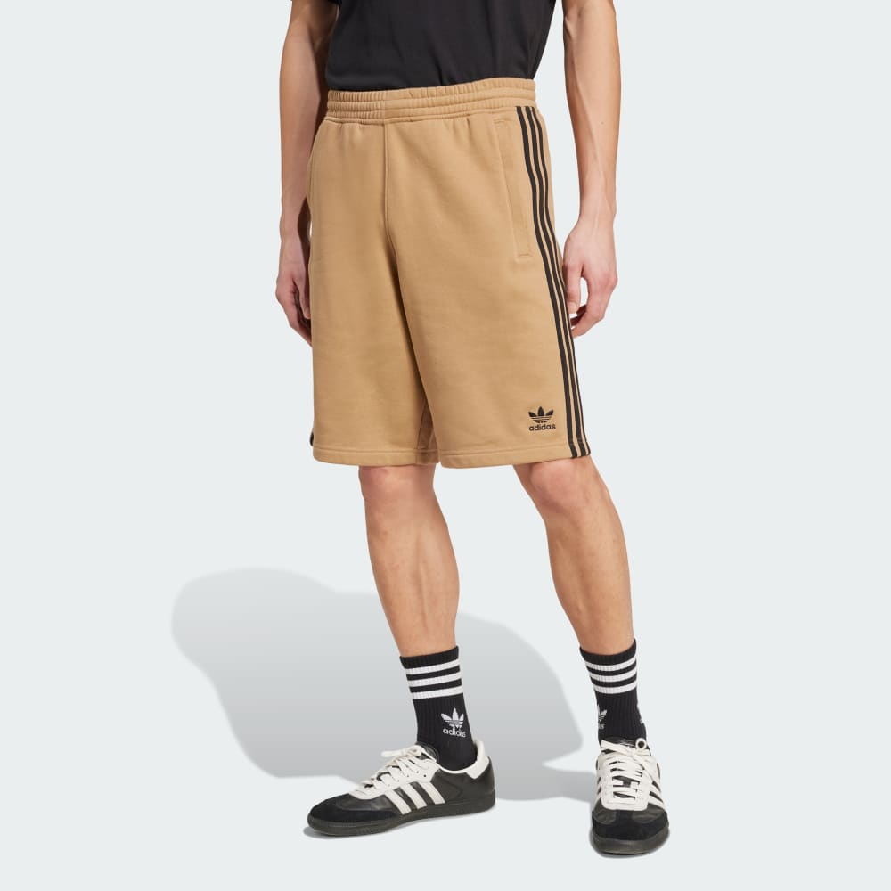 

Шорты Adidas Adicolor 3-Stripes Shorts, цвет Cardboard/Black