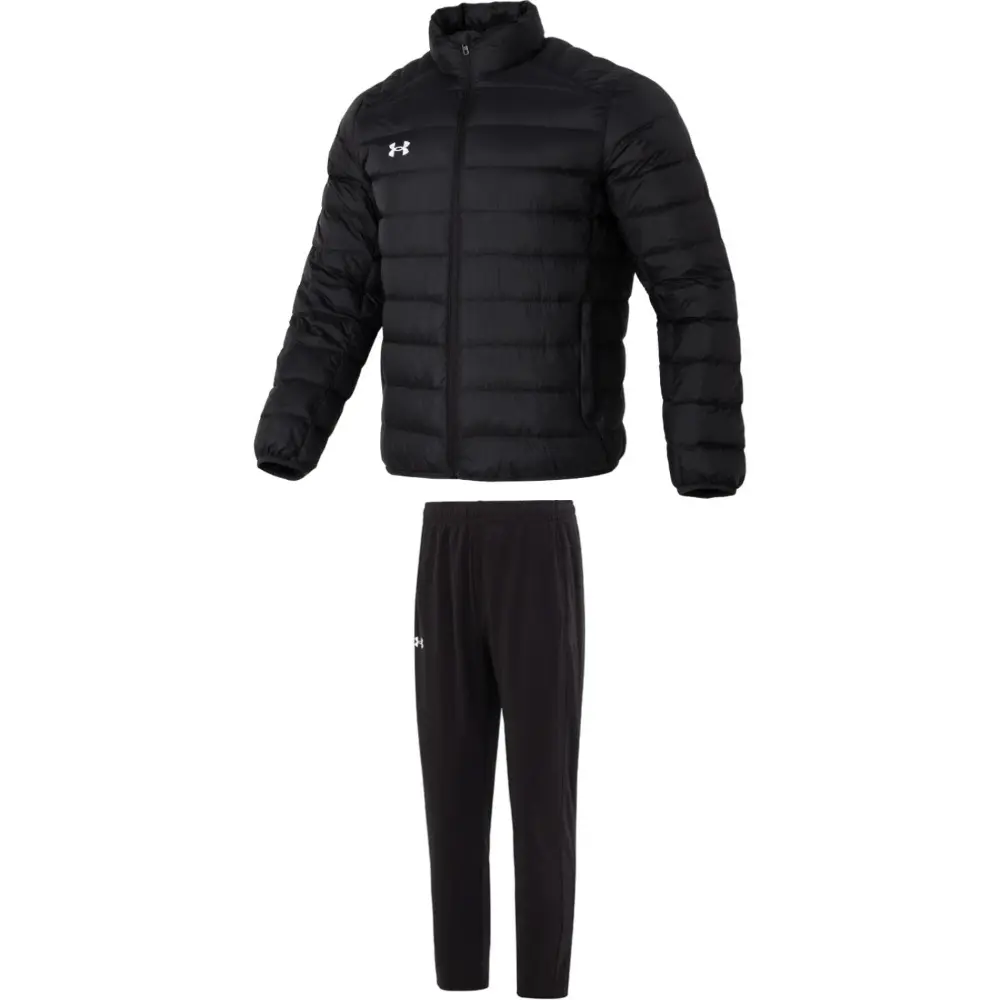 

Повседневный спортивный костюм мужской черный Under Armour