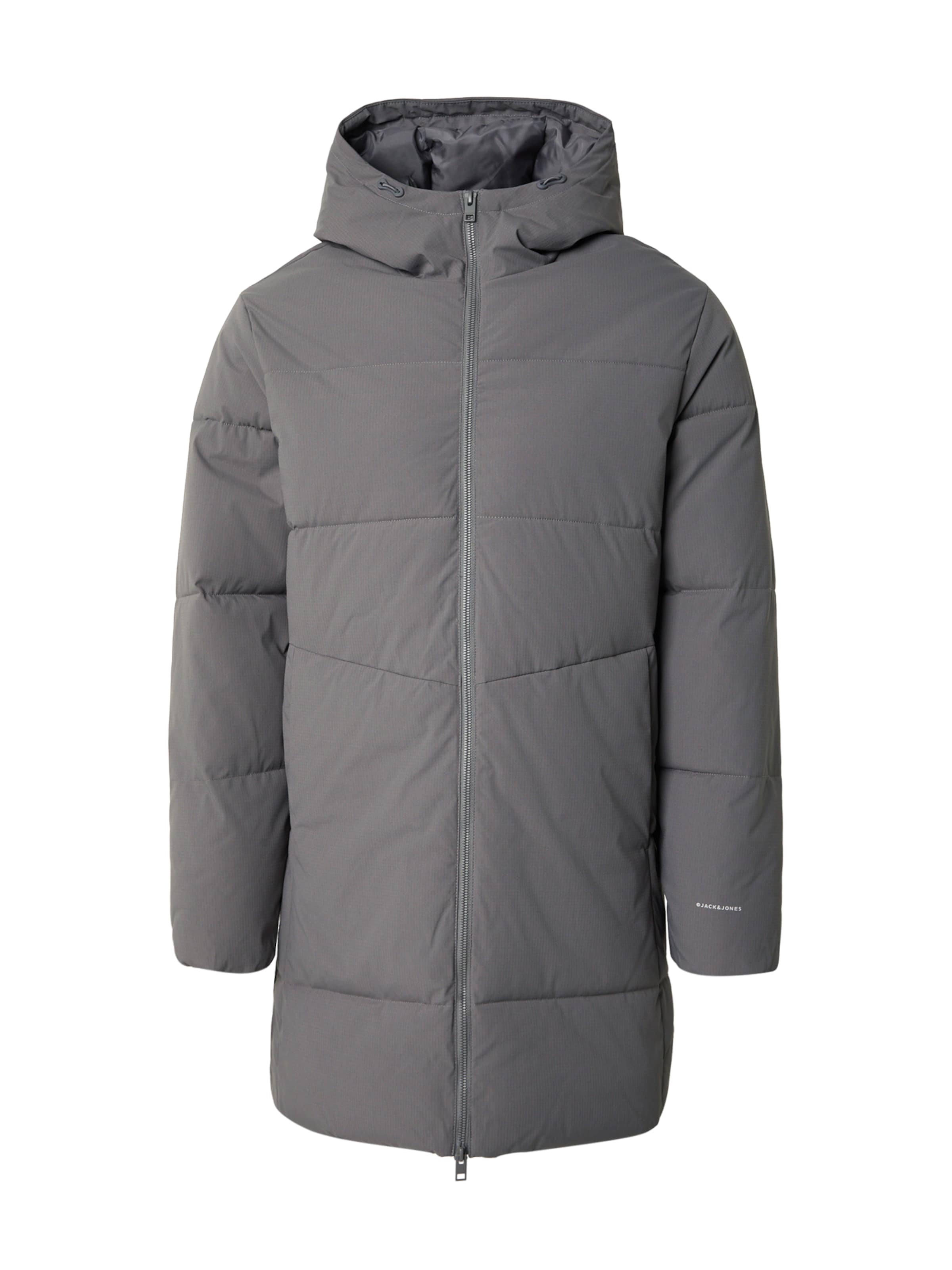 

JACK & JONES Зимняя куртка 'JWHBRADY' в сером цвете