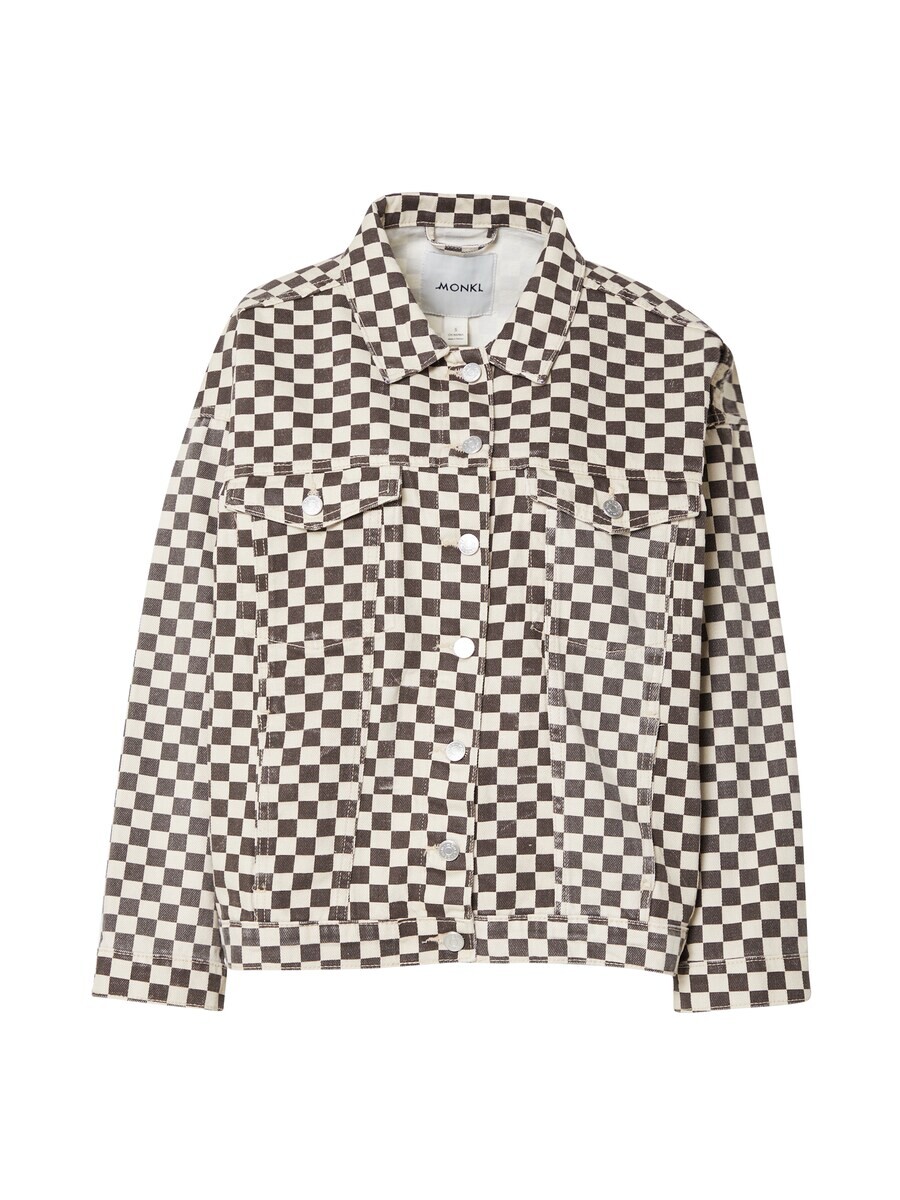 

Джинсовая куртка Monki Between-Season Jacket, темно-коричневый