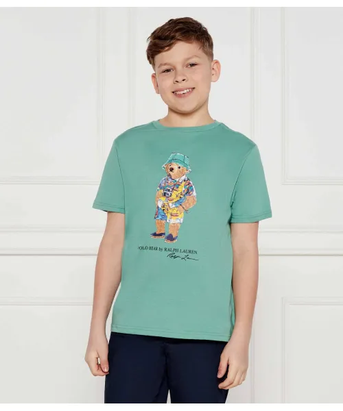 

Футболка Regular fit Polo Ralph Lauren, зеленый