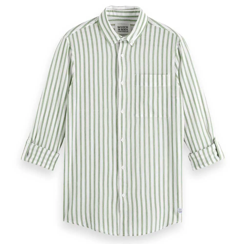 

Рубашка Scotch & Soda 179877 Regular Fit, зеленый