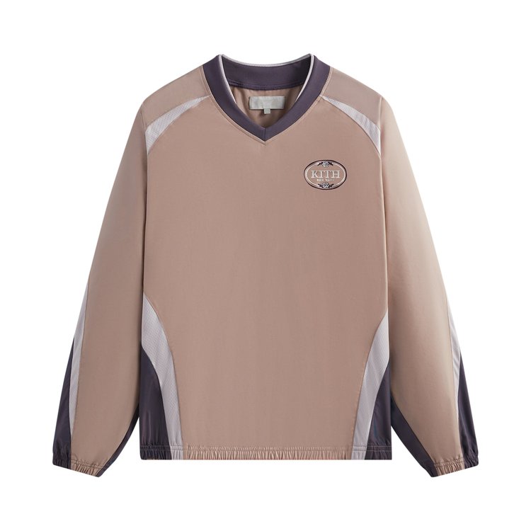 

Пуловер Kith Dayton Mesh Combo Pullover, коричневый