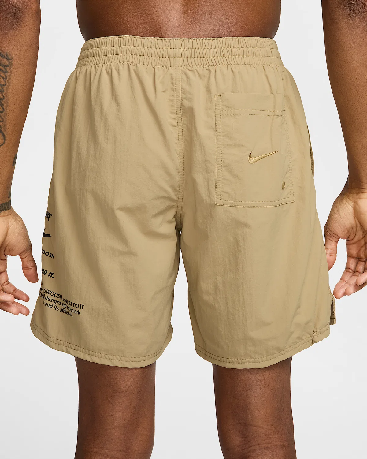 Мужские плавки Nike Swim Breaker 7" с полной подкладкой, Parachute Beige — фото 3