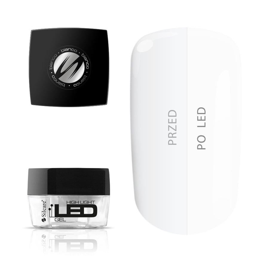 

Silcare, High Light LED Gel Bianco, 30 г