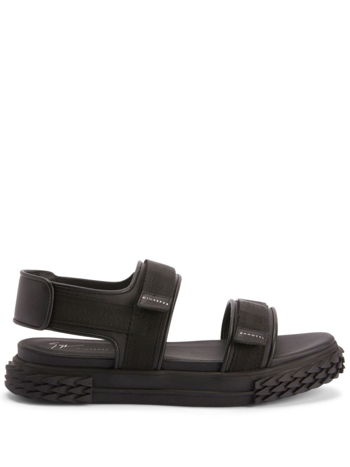 

Giuseppe Zanotti сандалии Blabber Gummy на липучках, черный