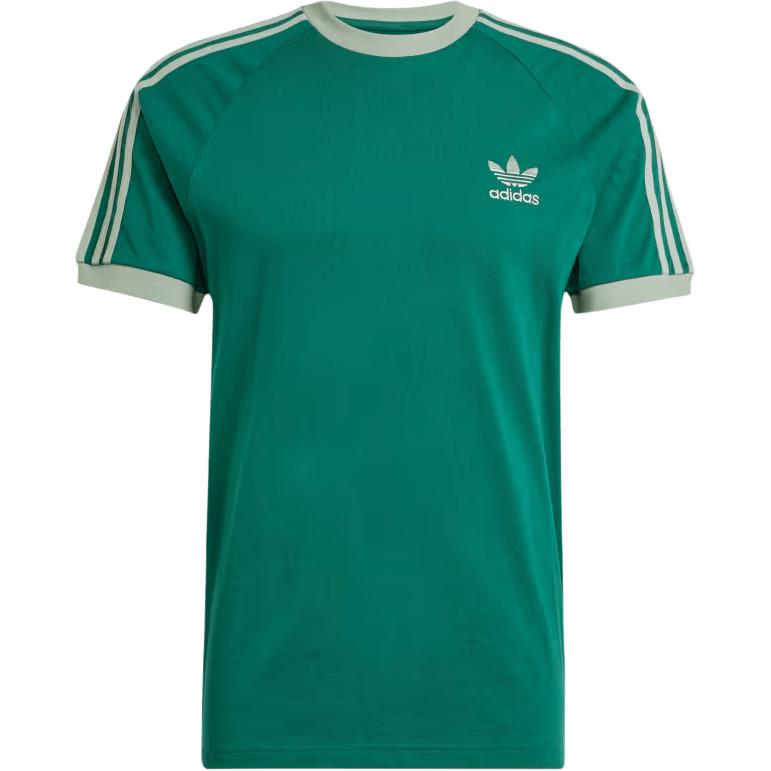 Футболка Adicolor Classics с тремя полосками Adidas Originals, зеленый — фото 3