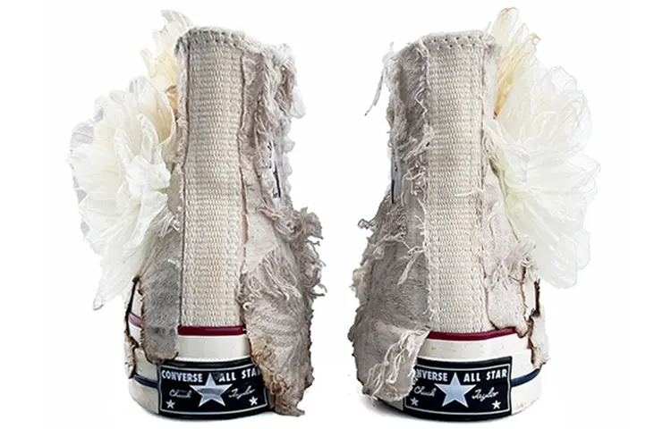 Converse Конверсы парусиновой обуви 1970-х годов унисекс, Лунная ночная бегония — фото 4