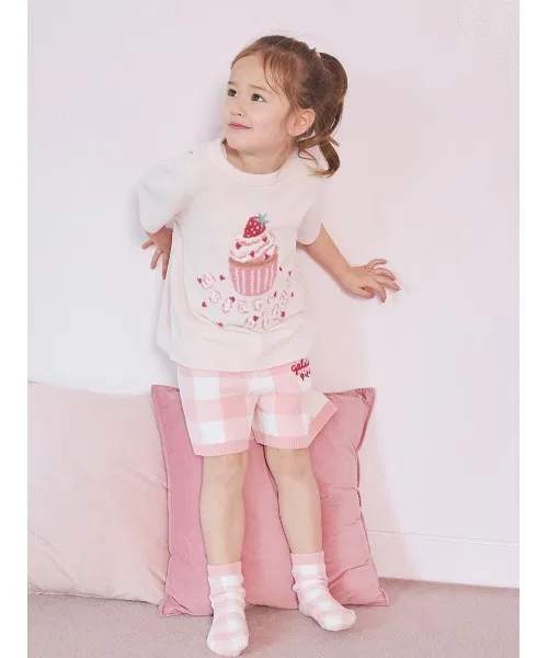 Детский пуловер с жаккардовым узором GELATO PIQUE голубой — фото 2