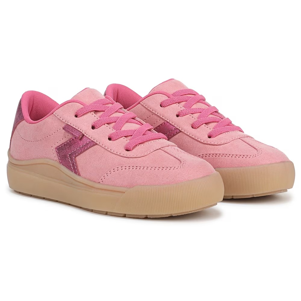 

Детские кроссовки на шнурках Dr. Scholl'S для малышей, pink lemonade faux leather