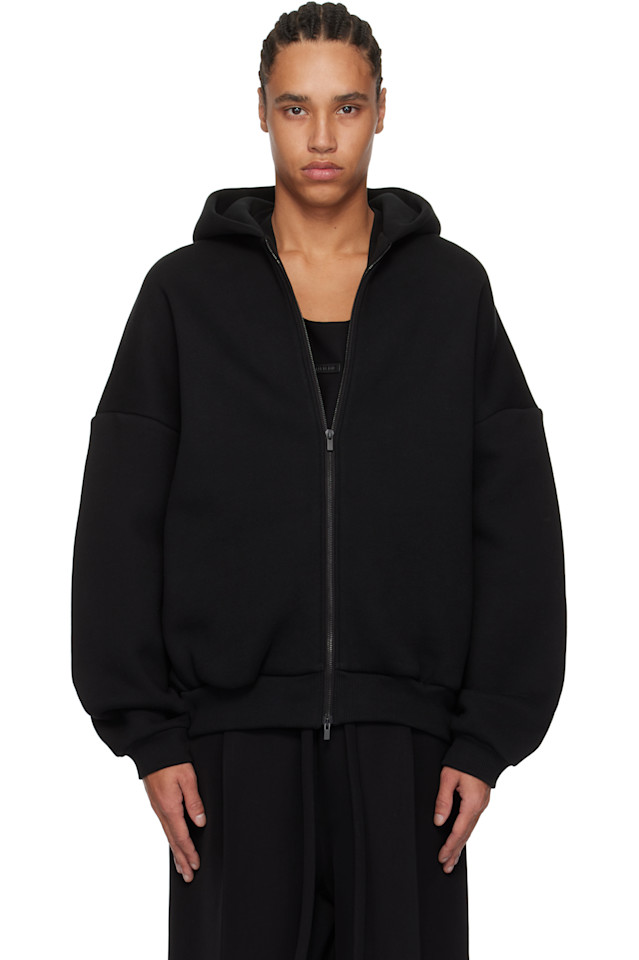 

Вечная флисовая худи на молнии Fear Of God, черный