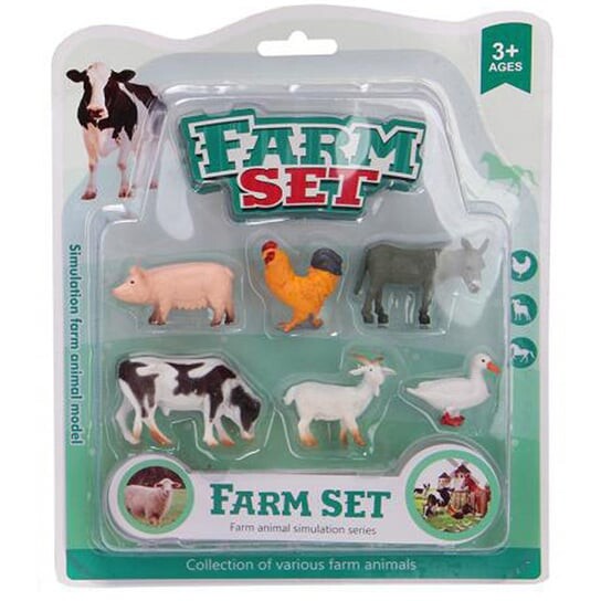 

Домашние животные, 6 предметов, игрушки для детей Trifox, Серый, Домашние животные, 6 предметов, игрушки для детей Trifox