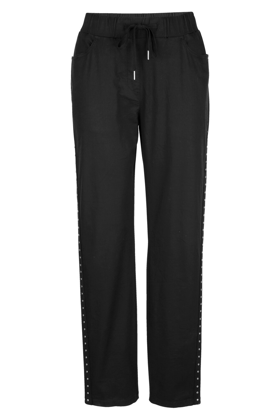 

Тканевые брюки MIAMODA Regular Pants, черный