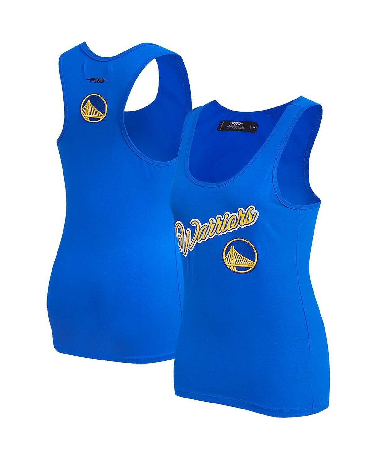 

Женская майка с надписью Royal Golden State Warriors Pro Standard