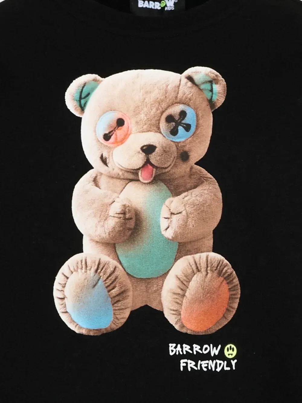 Толстовка с круглым вырезом и принтом Barrow Kids, черный — фото 3