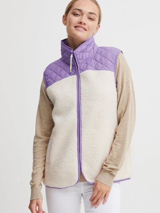 

Флисовый жилет oxbetty Oxmo, фиолетовый