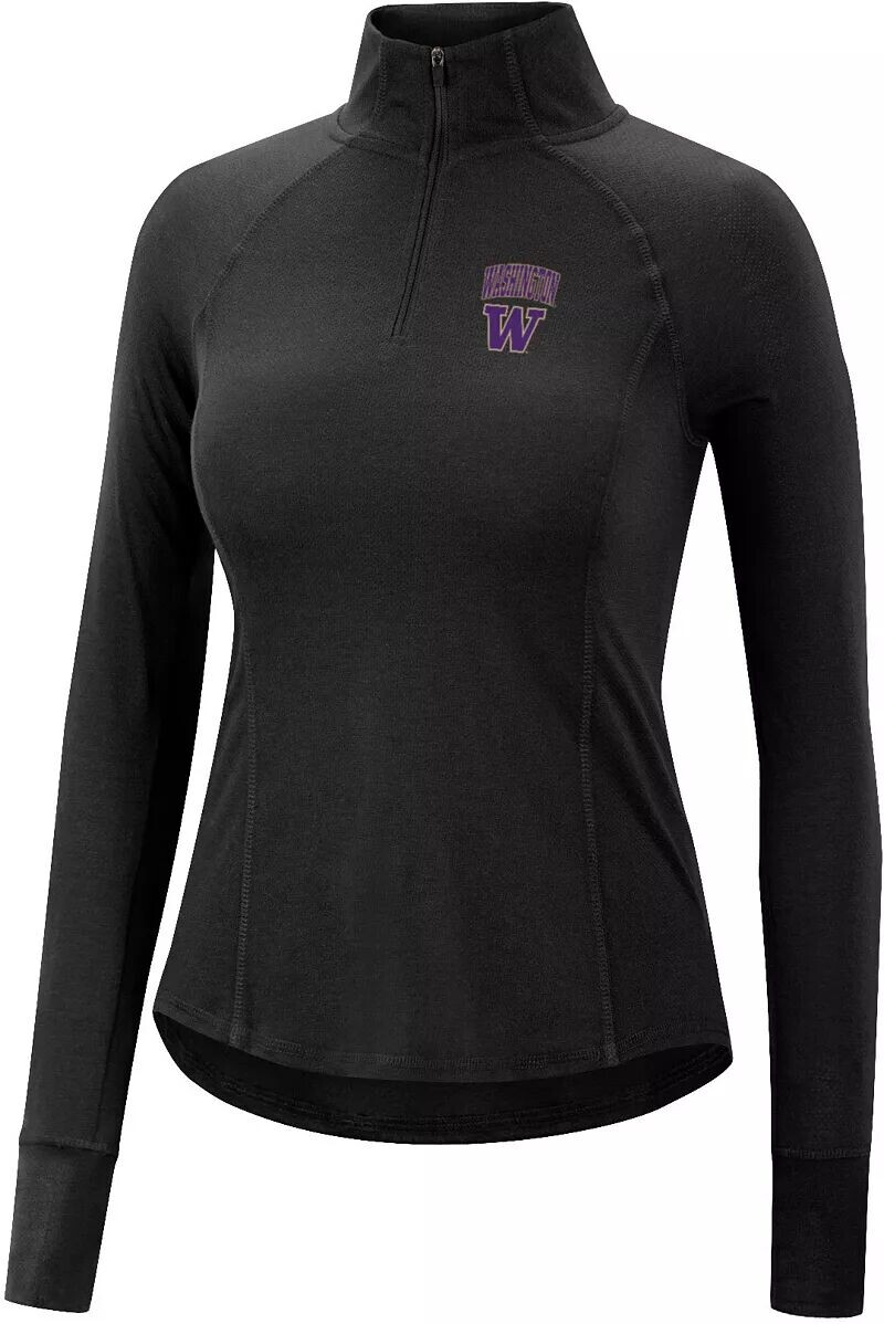 

Colosseum Женские кроссовки Washington Huskies Black Quinn, молния