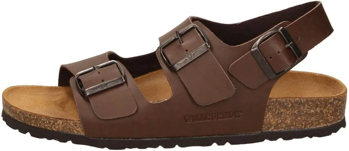 Мужские шлепанцы Valleverde из органического хлопка, изготовленные в Италии, Brown