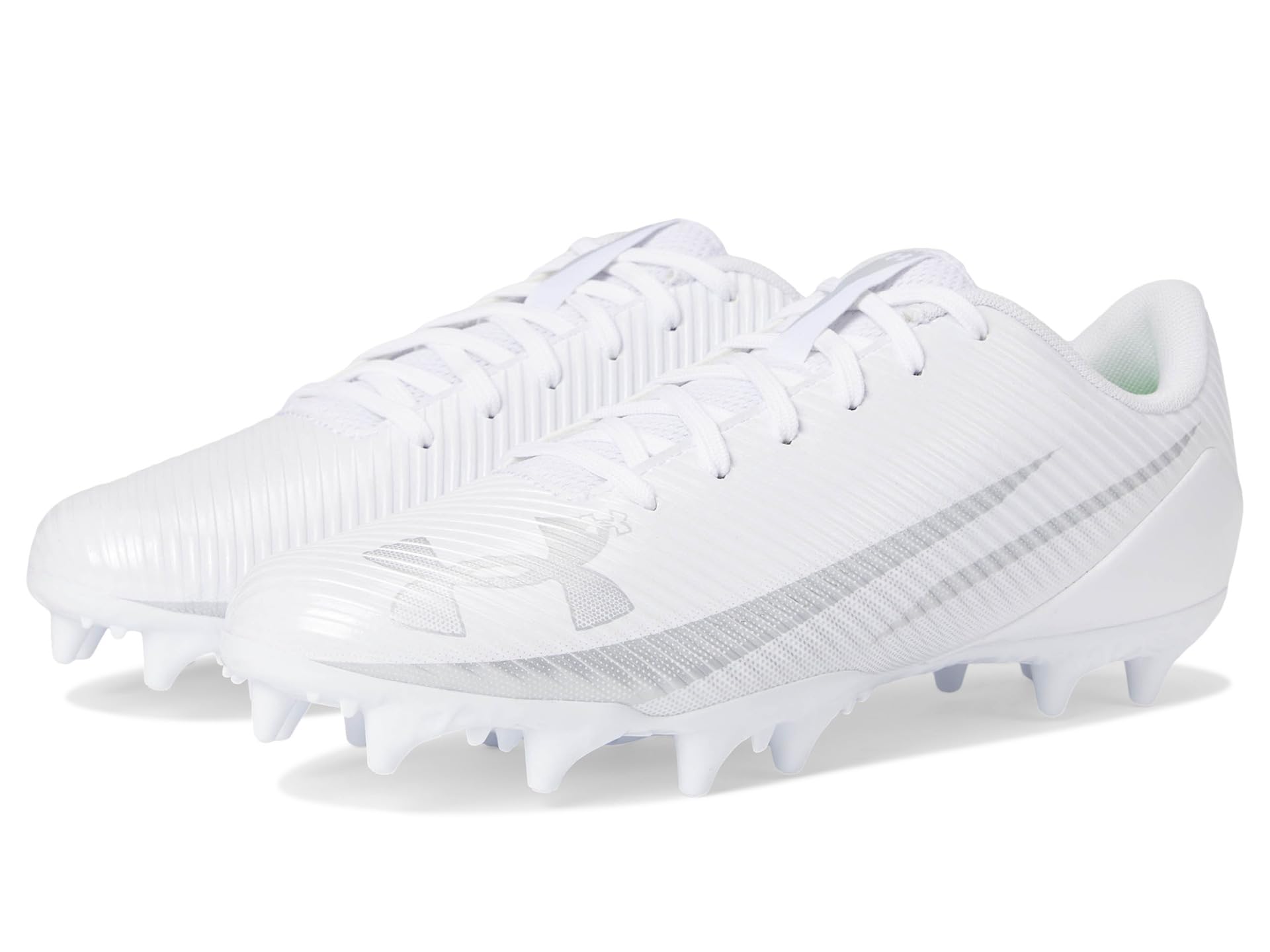 

Кроссовки Under Armour Blur Select Football Cleats, цвет White/Metallic Silver/Metallic Silver