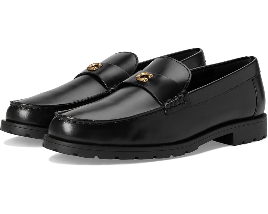 Лоферы COACH Jocelyn Leather Loafer, черный
