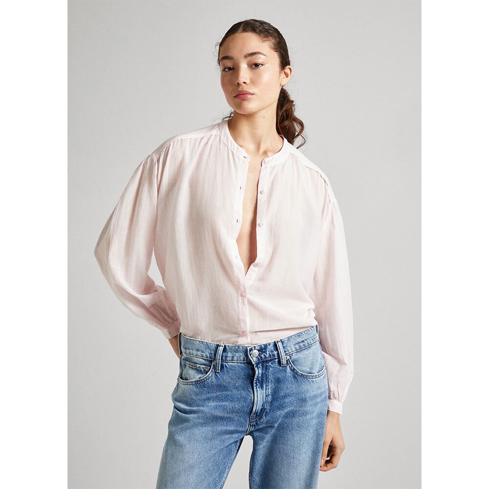 

Блуза Pepe Jeans Petra Long, розовый