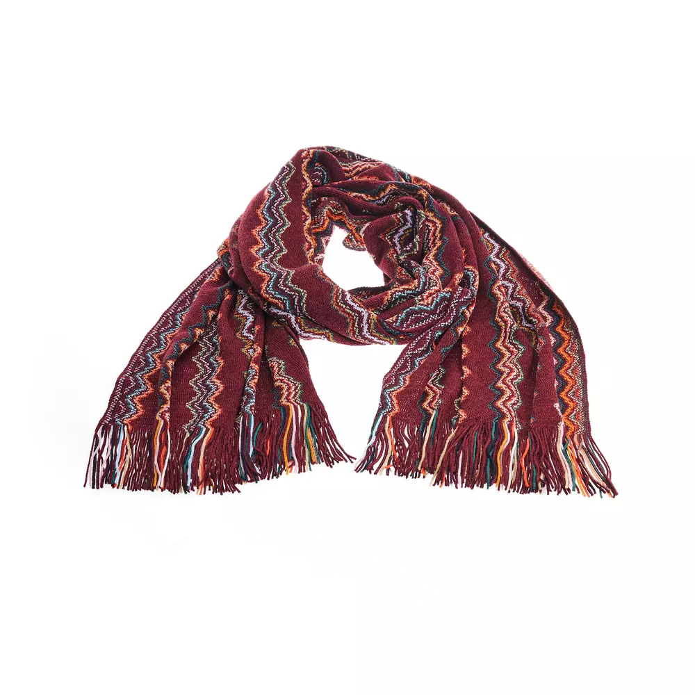 

Многоцветный шерстяной мужской шарф Missoni
