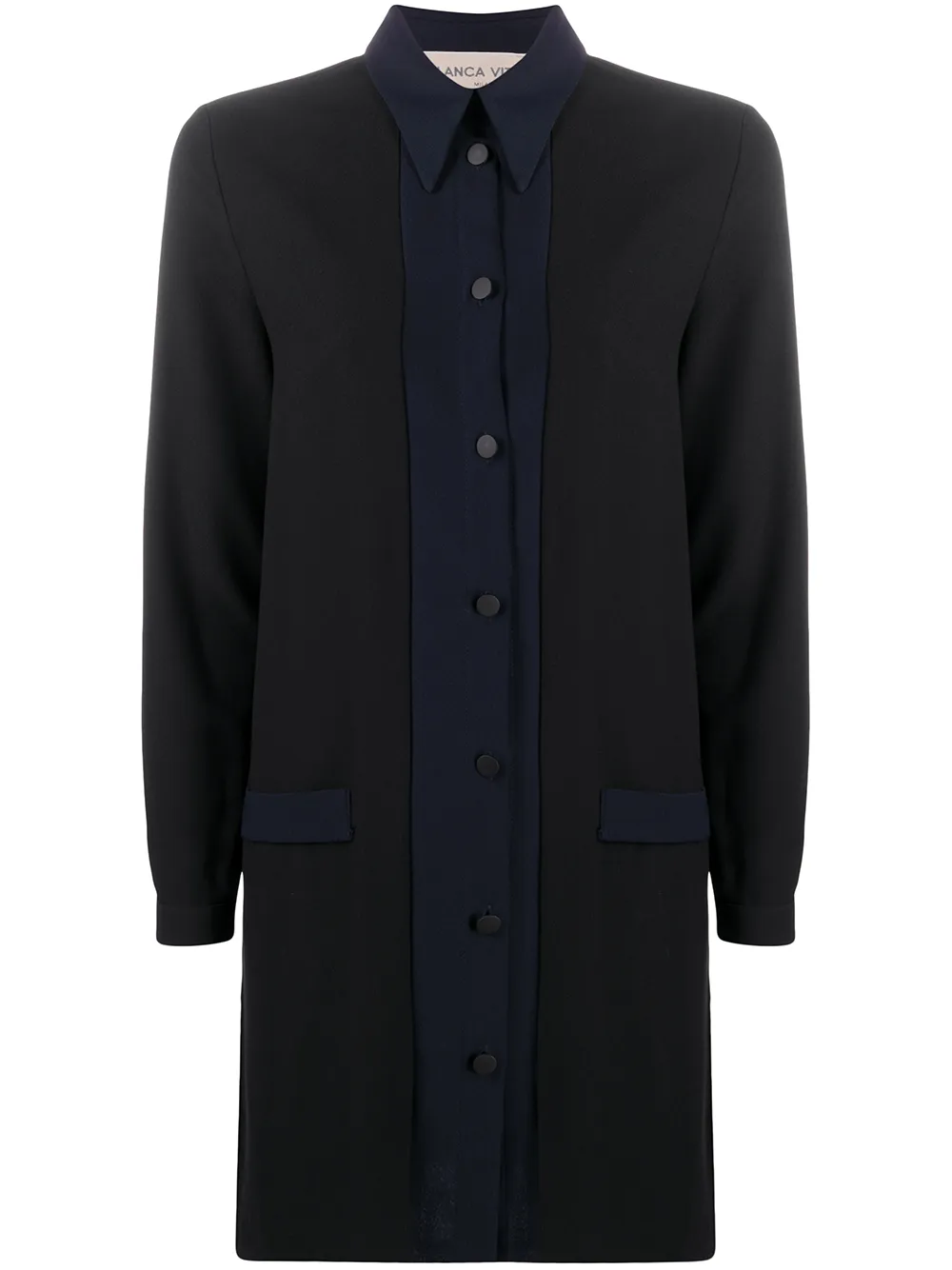 

Платье-рубашка Cinzia Blanca Vita, черный