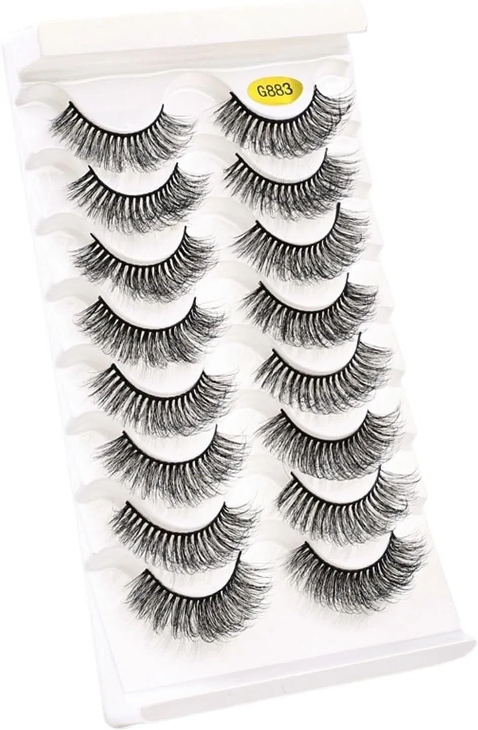 Ресницы накладные UAMOU 8 пар DD Curl 3D Mink