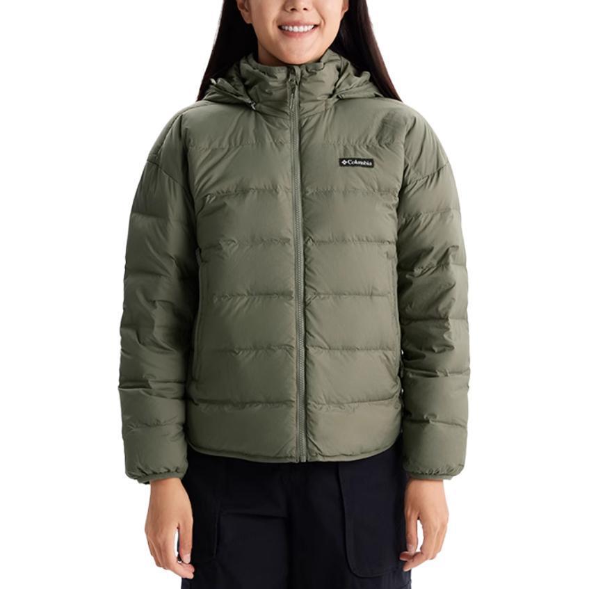 

Columbia Городская куртка пуховик женская оливковая, Olive