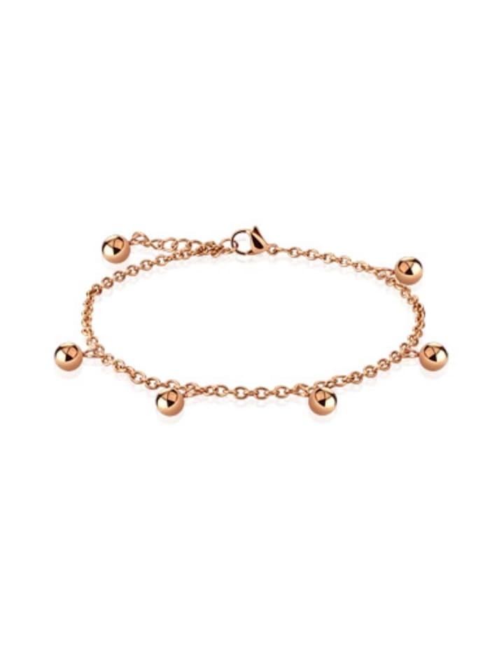 

Bungsa Браслет с подвесками из розового золота