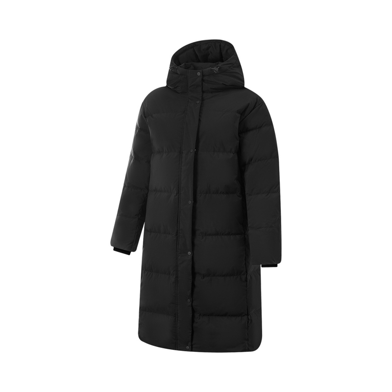 

LINING Фитнес куртка пуховая женская черная, Black