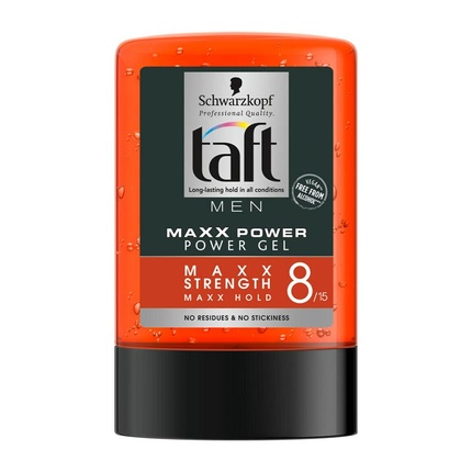 

Maxx Power Gel - Гель для волос сильной фиксации Taft