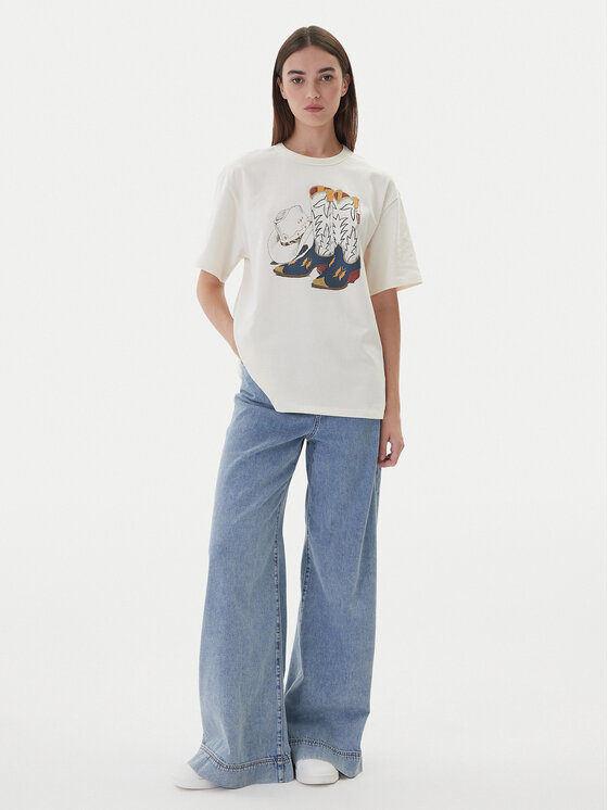 Футболка regular fit Graphic Tabor 001MX-0007 Levi'S, экрю — фото 2