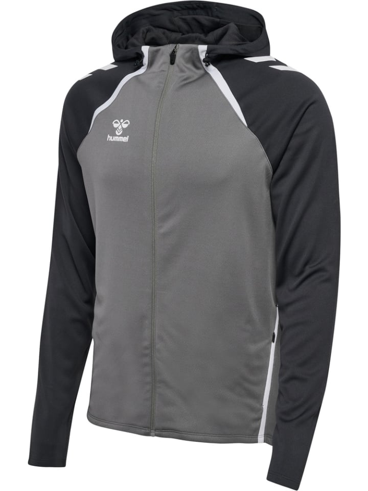 

Hummel Тренировочная куртка «Hmllead 2.0 Zip Hoodie» серого цвета