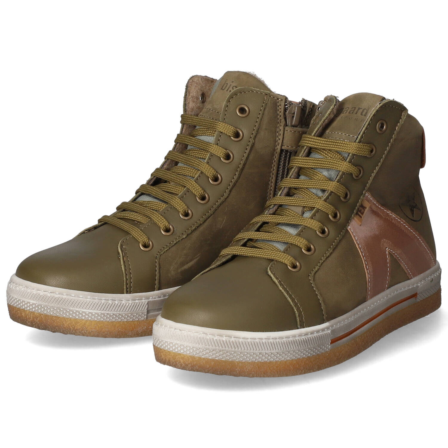 

Ботинки bisgaard High Sneaker DEVA, зеленый