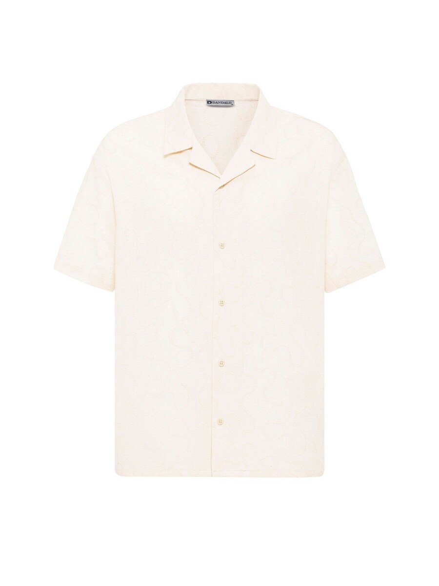 

Рубашка на пуговицах классического кроя Dandalo, от белого