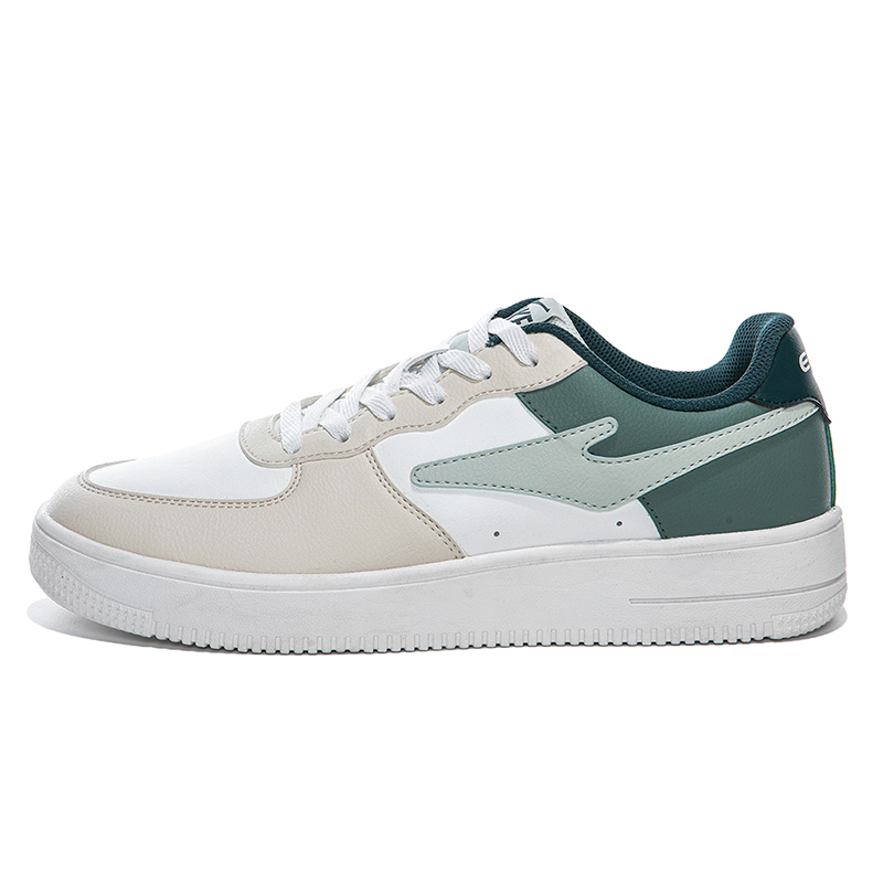 

Erke Амортизация, устойчивость к истиранию, увеличивающие рост низкие кроссовки для скейтбординга мужские white green