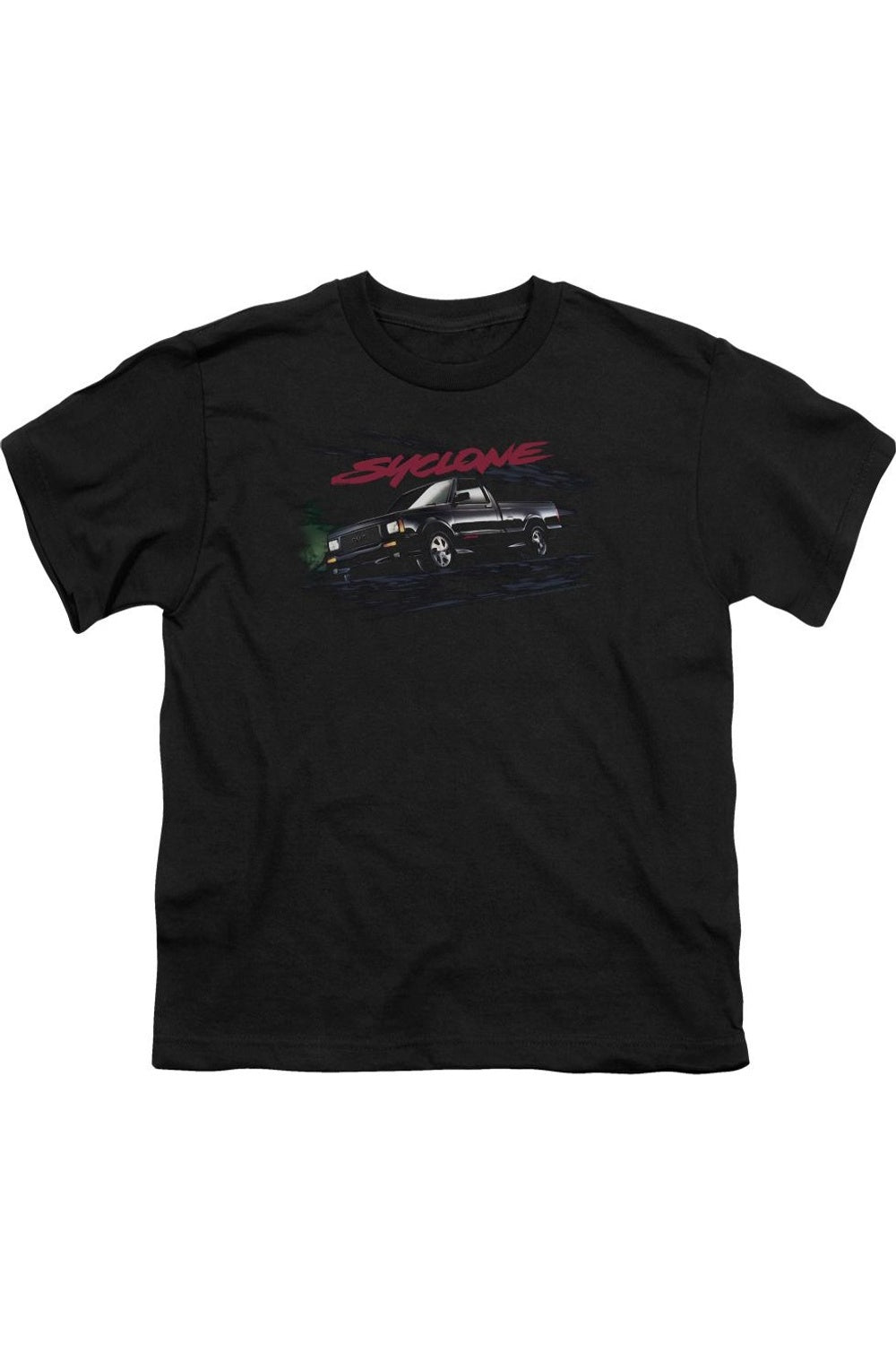 

Футболка GMC Syclone с коротким рукавом для детей Gildan, черный