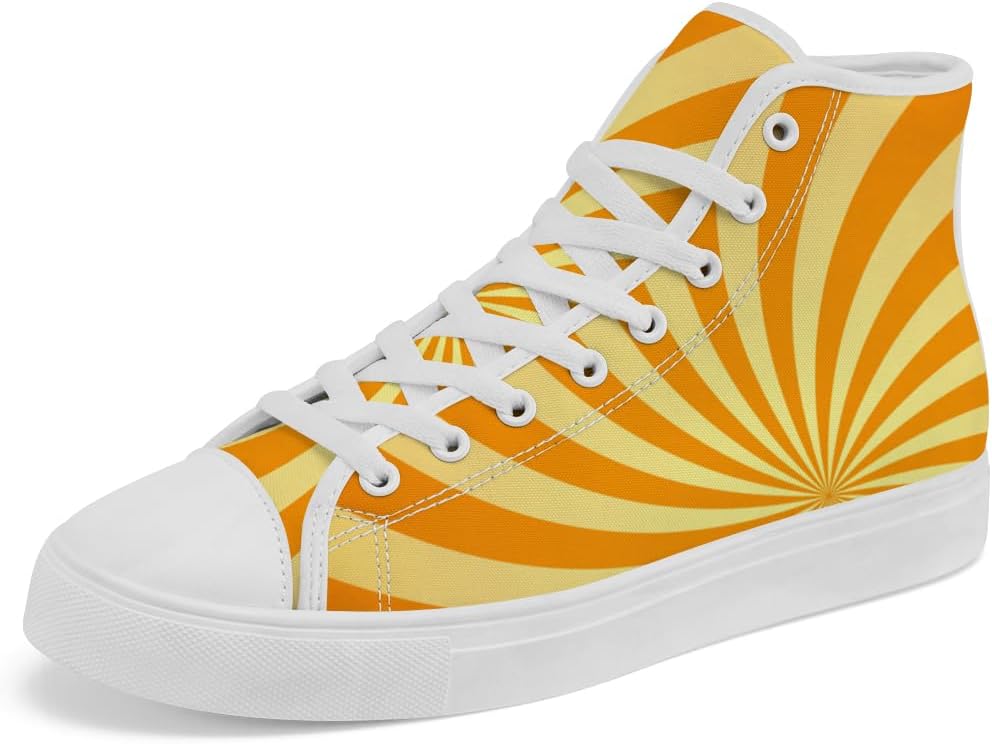 

Кеды Chebing в полоску на высокой подошве, с шнуровкой, повседневная обувь для мужчин и женщин, оранжевый