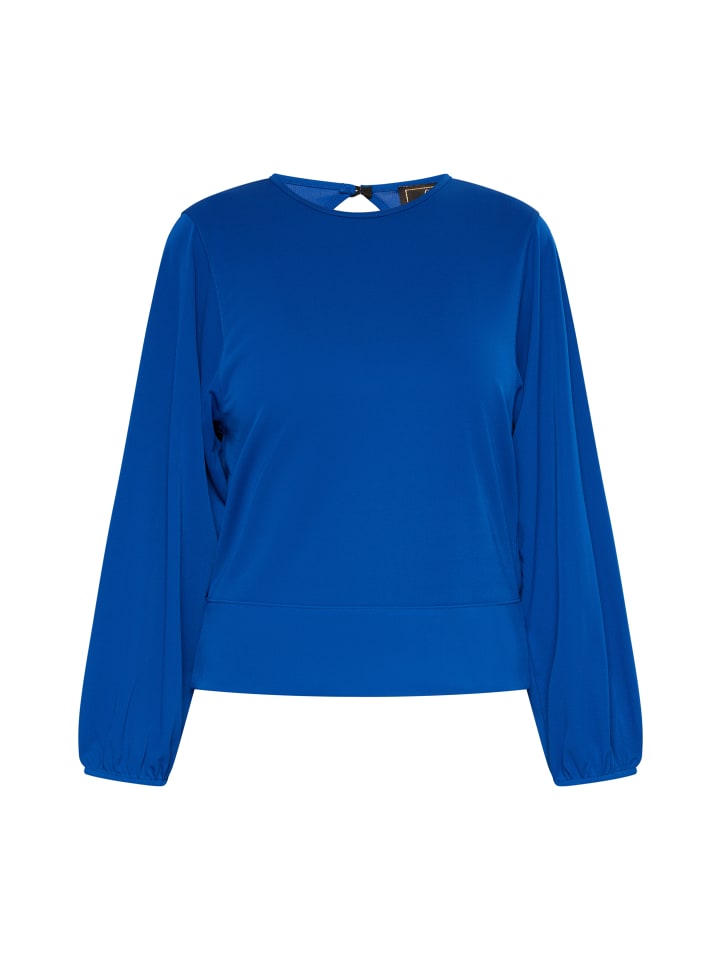 

Женская рубашка с длинными рукавами королевского синего цвета faina