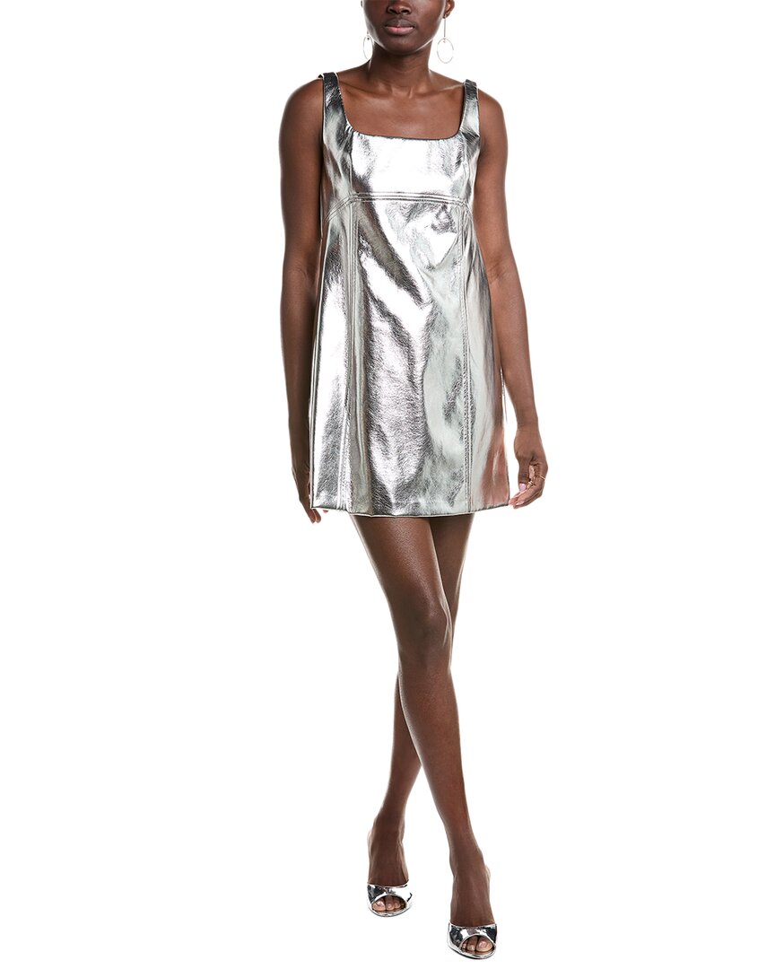 

Мини-платье Kenneth Cole с открытой спиной, цвет metallic