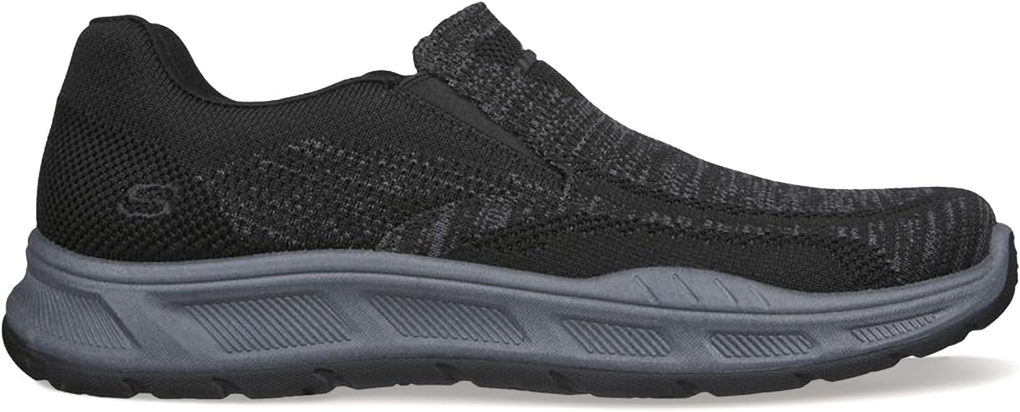 Мужские кроссовки Skechers Cohagen - KNIT Walk, черный — фото 2