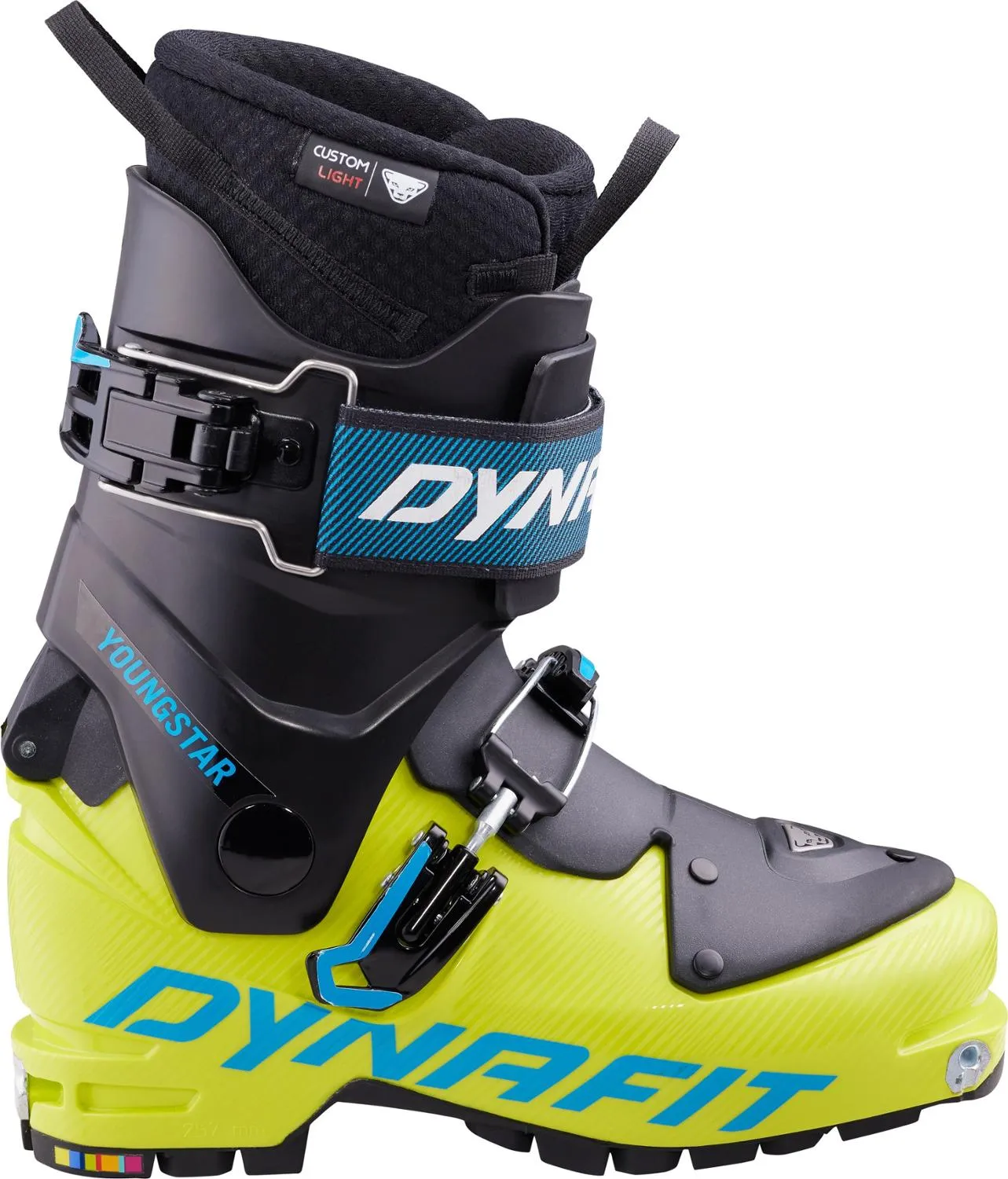 

Детские горнолыжные ботинки для фрирайда Youngstar Dynafit, Lime Punch/Black
