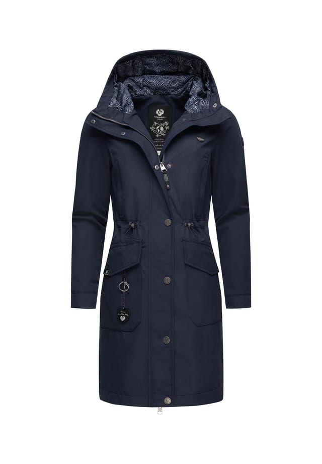 

Переходная куртка летняя переделанная переделка Ragwear, синий