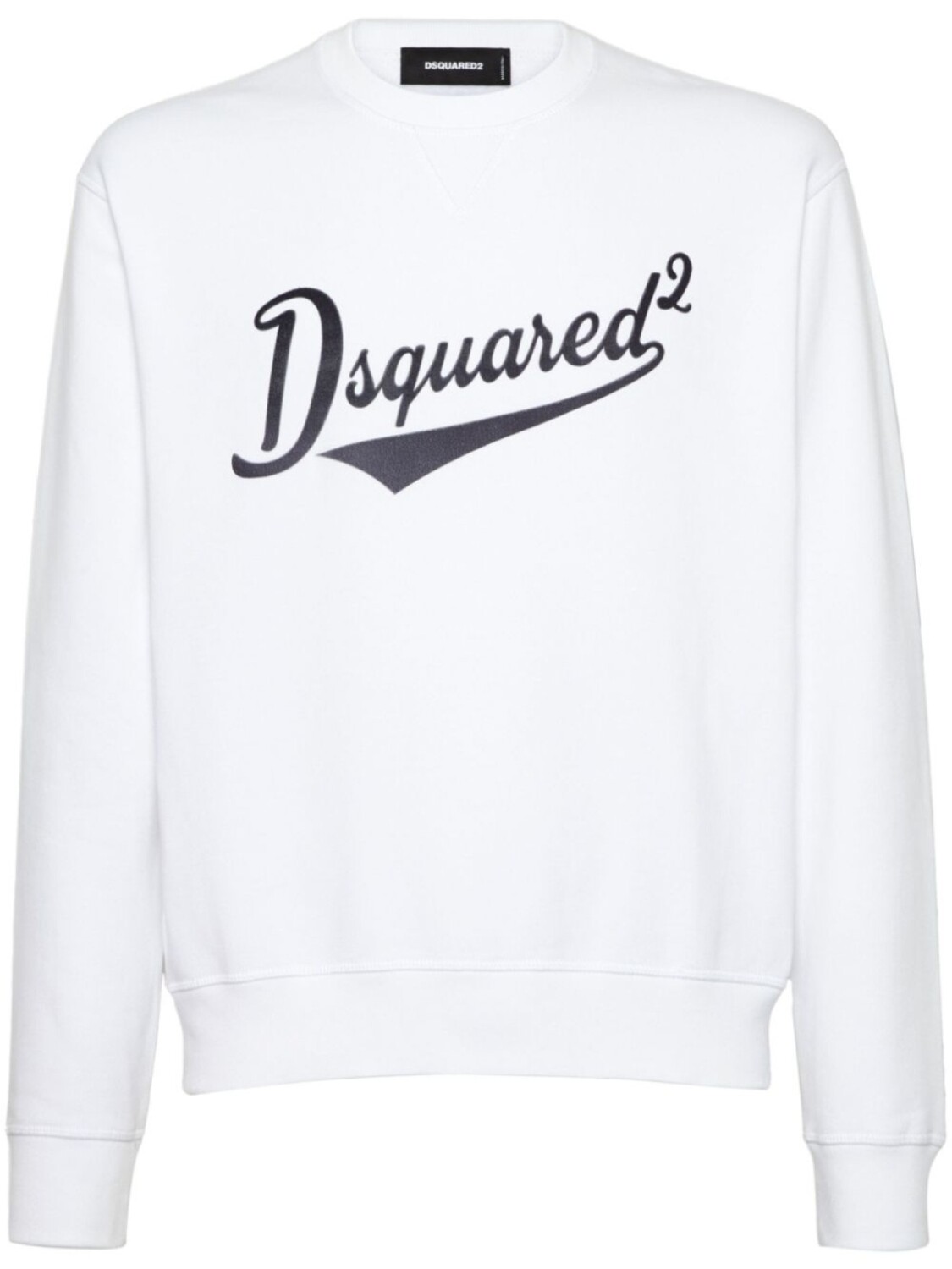

DSQUARED2 хлопковая толстовка, белый