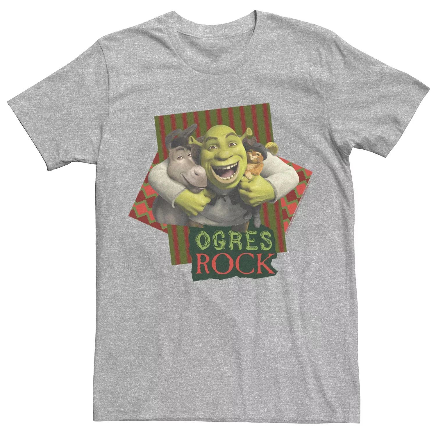

Мужская футболка Shrek The Third Ogres Rock Best Friends Licensed Character