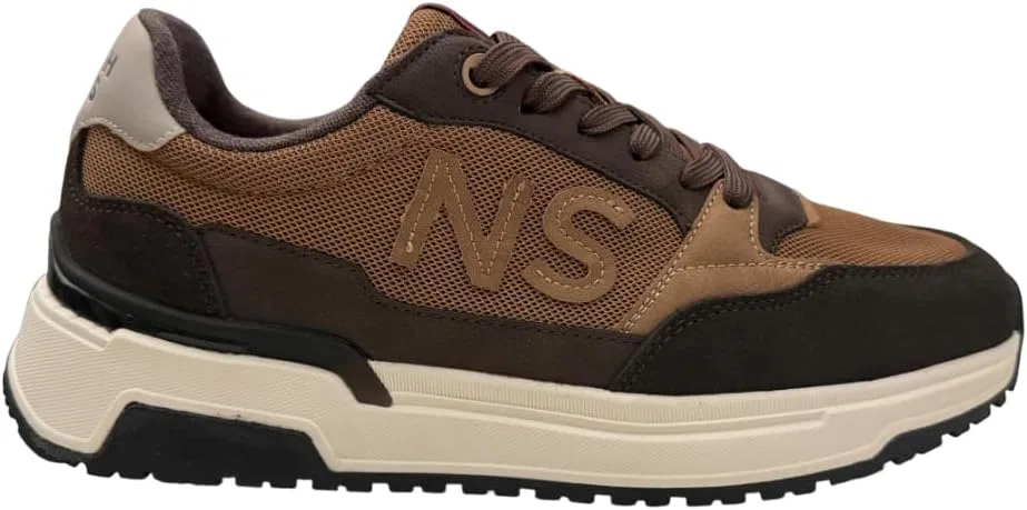 Мужские замшевые кроссовки NORTH SAILS 805 из ткани, Brown